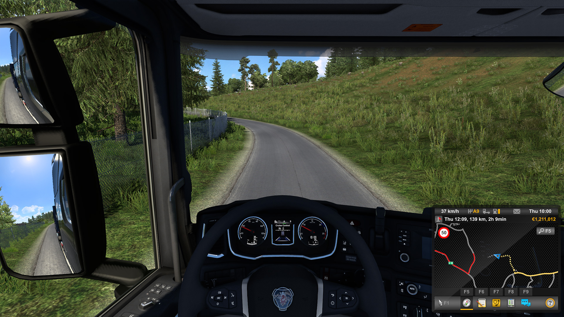 欧洲卡车模拟2：1.44版本正式推出