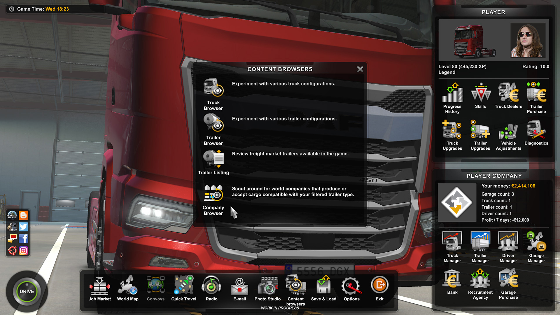 欧洲卡车模拟2：1.46版本更新开放测试
